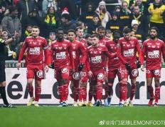 168体育-黑马-布雷斯特高居法国甲级联赛第五