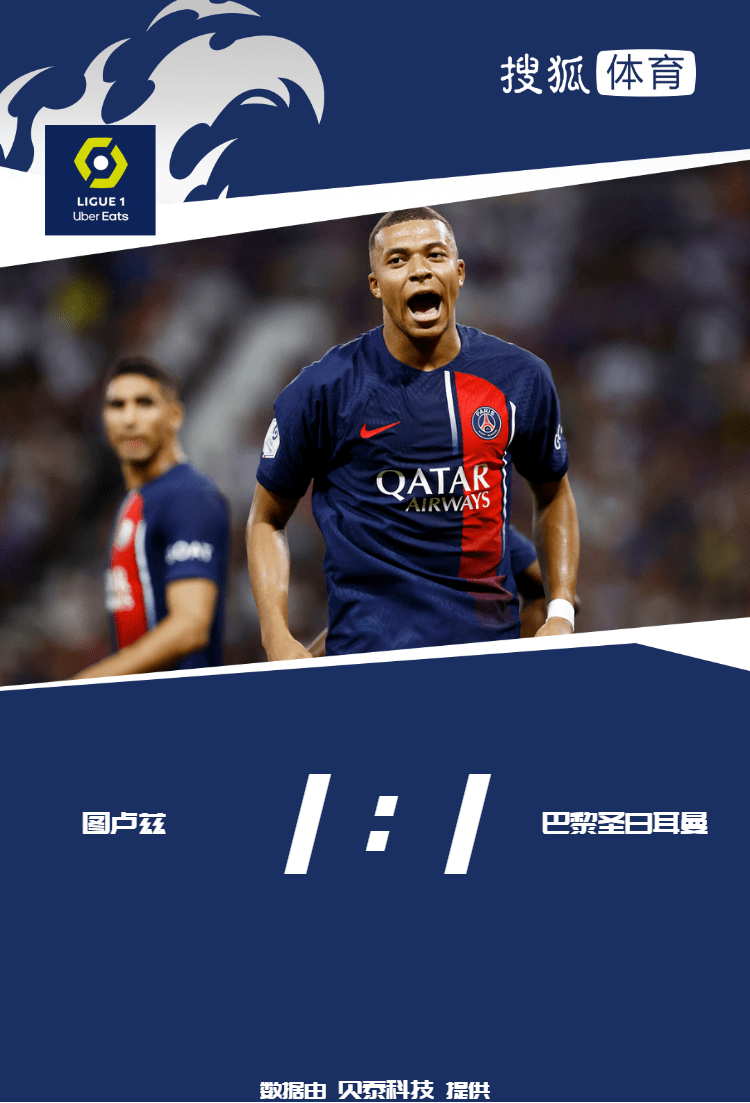 168体育-法国甲级联赛-姆巴佩新赛季首次出场点射 巴黎-1遭两连平